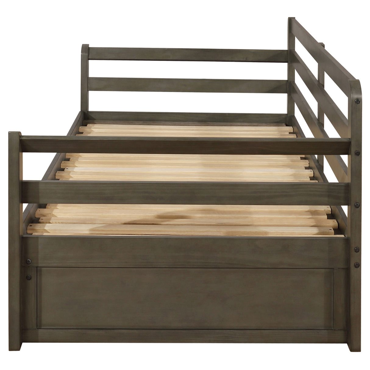 Twin Xl Daybed W/ Extension Trundle - Sorrento 2-drawer Twin XL Daybed with Extension Trundle Grey