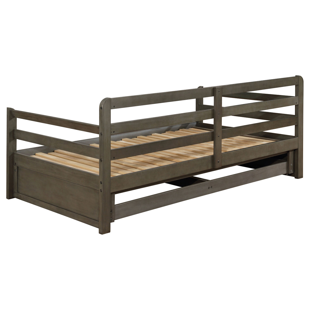 Twin Xl Daybed W/ Extension Trundle - Sorrento 2-drawer Twin XL Daybed with Extension Trundle Grey