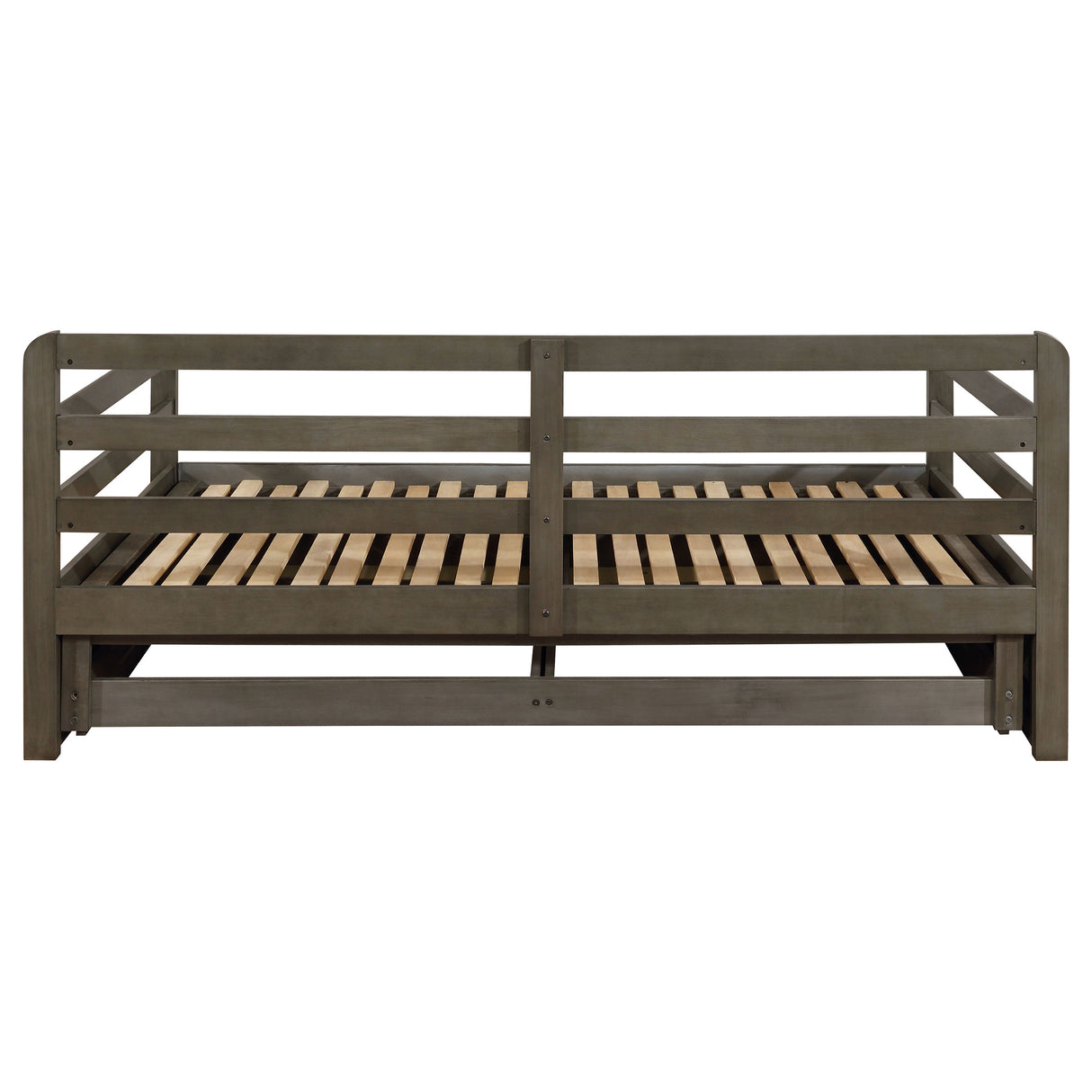 Twin Xl Daybed W/ Extension Trundle - Sorrento 2-drawer Twin XL Daybed with Extension Trundle Grey