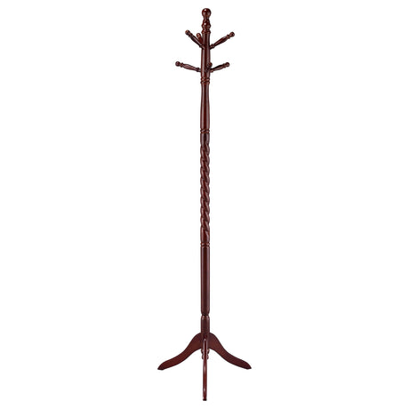 Coat Rack - Riona 2-tier Coat Rack Merlot