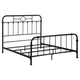 Eastern King Bed - Packlan Metal Eastern King Open Frame Bed Matte Black