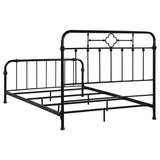 Queen Bed - Packlan Metal Queen Open Frame Bed Matte Black