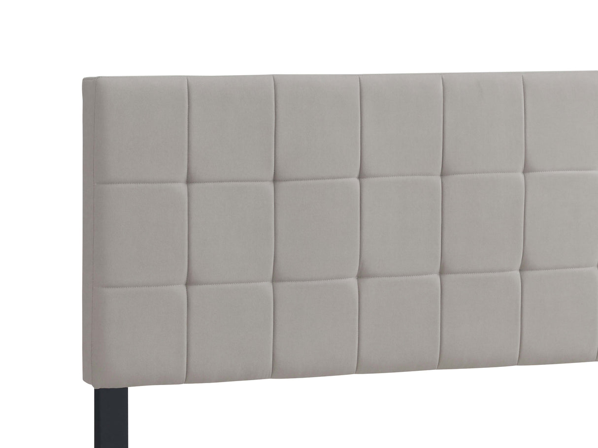 Eastern King Bed - Fairfield Upholstered Eastern King Panel Bed Beige