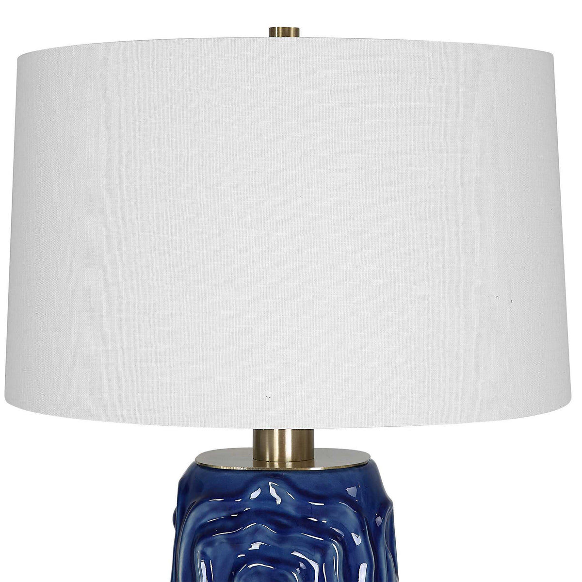 Zade Table Lamp - Blue by Uttermost - View 4
