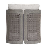 Dartmoor Outdoor Barrel Chair Weathered Gray - Light Gray by Uttermost - View 10