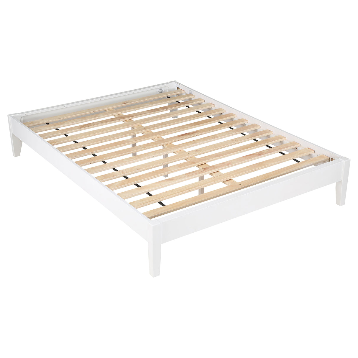 California King Bed - Hounslow Platform California King Bed White