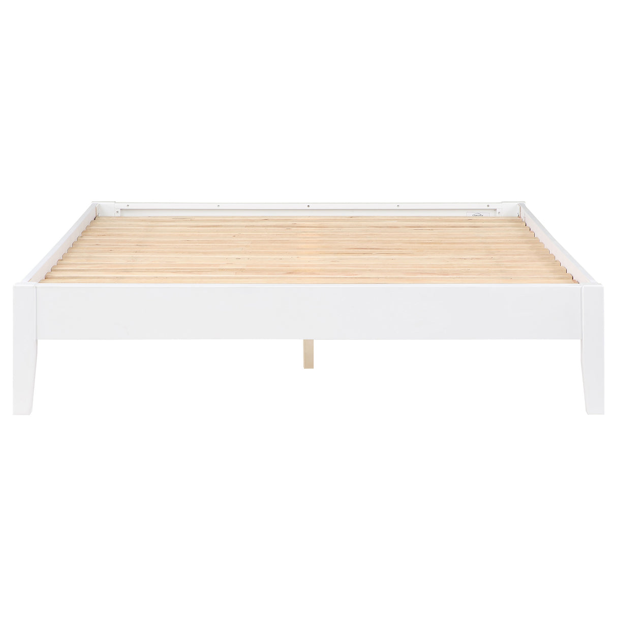 California King Bed - Hounslow Platform California King Bed White