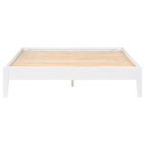 California King Bed - Hounslow Platform California King Bed White