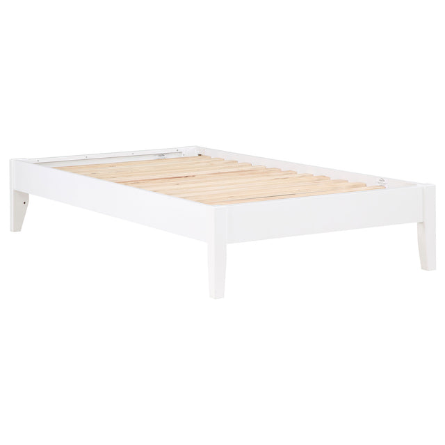 Twin  Bed - Hounslow Platform Twin Bed White