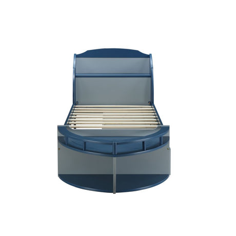 Acme - Neptune II Twin Bed 30620T Gray & Navy Finish