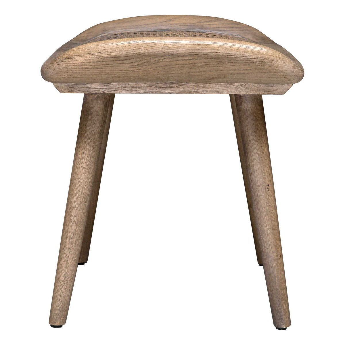 Arne Scandinavian Small Bench - Light Brown by Uttermost - View 5