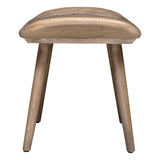 Arne Scandinavian Small Bench - Light Brown by Uttermost - View 5