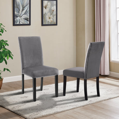 Ashzo 5-Piece Dining Set, Hairpin Dining Table with 4 Chairs, 3 Color Options - sold by Home Elegance USA