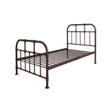 Acme - Nicipolis Twin Bed 30730T Sandy Gray Finish