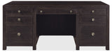 Driftwood Executive Desk Burnt Timber - Black by Hooker Furniture - View 5