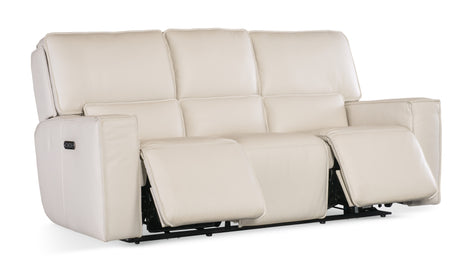 Miles Zero Gravity Power Sofa With Power Headrest - White by Hooker Furniture - View 6