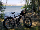 AOSTIRMOTOR S07 - B 26" 750W Electric Bike Fat Tire P7 48V 12.5AH Removable Lithium Battery for Adults with Detachable Rear Rack Fender(Black) - 20211221S07B - Home Elegance USA - 21