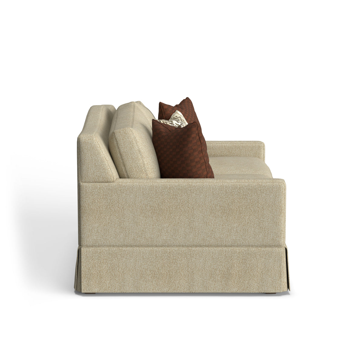 Lottie Loveseat With Skirt Trim | Flexsteel