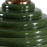 McKay Table Lamp - Dark Green by Uttermost - View 6