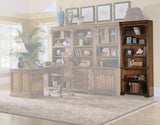 Brookhaven Tall Bookcase - Dark Brown by Hooker Furniture - View 2