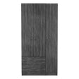 Three Door Armoire Clark, Bedroom, Smokey Oak / White - sold by Home Elegance USA