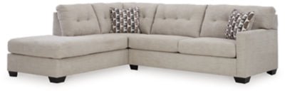 Ashley Pebble Mahoney 31004S3 2 - Piece Sleeper Sectional with Chaise - Chenille | Home Elegance USA