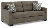 Ashley Chocolate Mahoney Full Sofa Sleeper - Chenille | Home Elegance USA