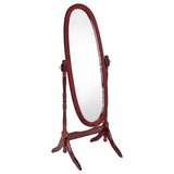 Cheval Mirror - Foyet Oval Cheval Mirror Merlot