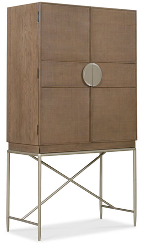 Sonnet Hub - Dark Gray / Light Brown by Hooker Furniture - View 1