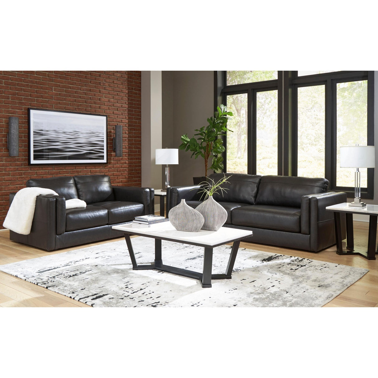 Amiata 57405 2 Pc Living Room Set | Ashley - Signature Design by Ashley Amiata 57405 2 pc Living Room Set - Home Elegance USA - 1