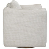 Corben Swivel Armchair - Silver by Uttermost - View 5