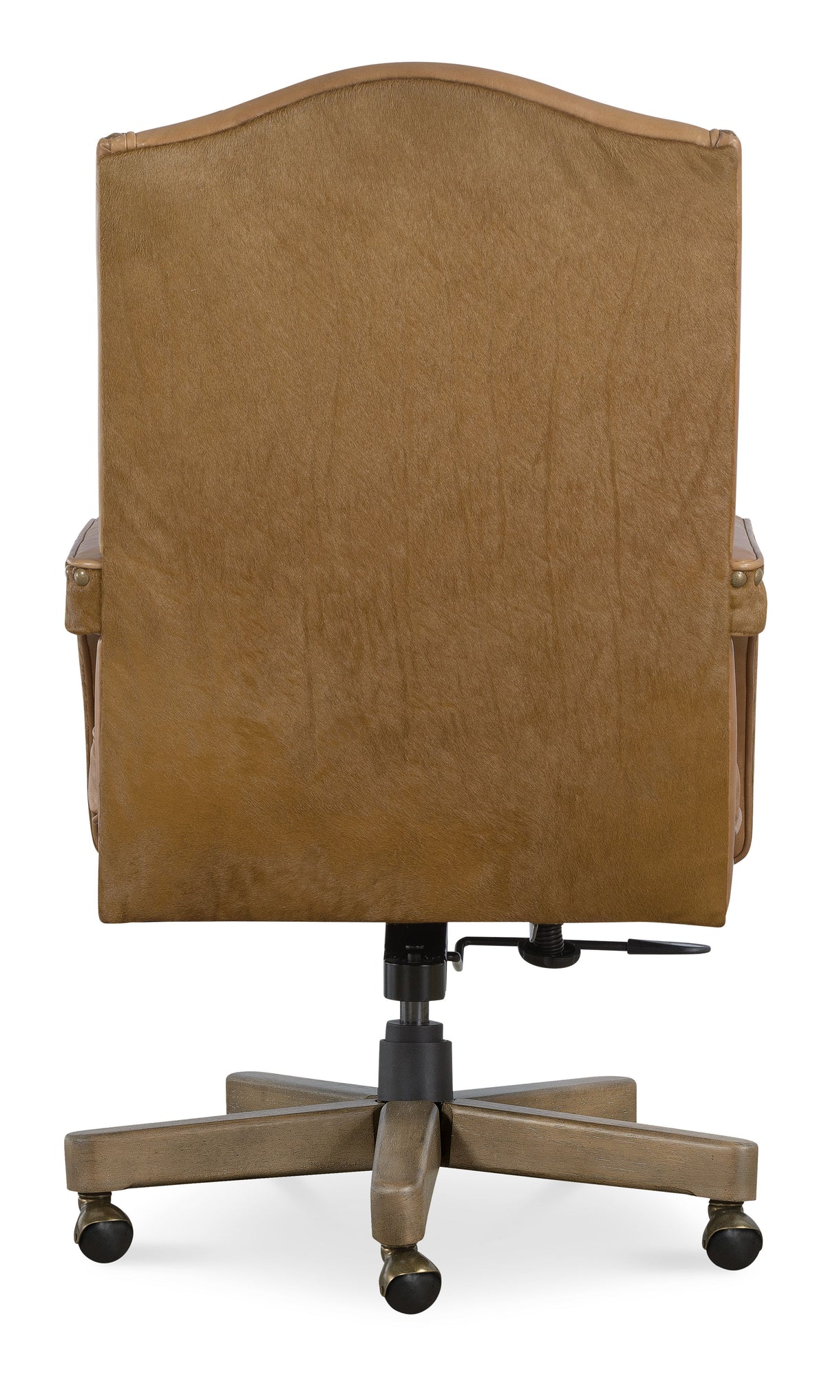 Rochelle Executive Swivel Tilt Chair - Light Brown by Hooker Furniture - View 5