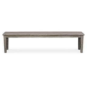 Forsyth Outdoor Bench - Dark Gray by Uttermost - View 1