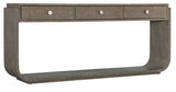 Modern Mood Console Table - Dark Brown / Dark Gray by Hooker Furniture - View 1