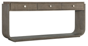 Modern Mood Console Table - Dark Brown / Dark Gray by Hooker Furniture - View 1