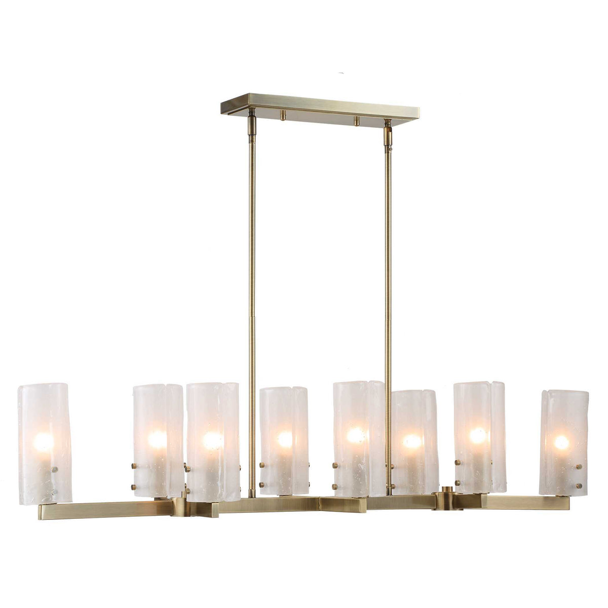 Mistie 8 Light Linear Chandelier - Bronze by Uttermost - View 4