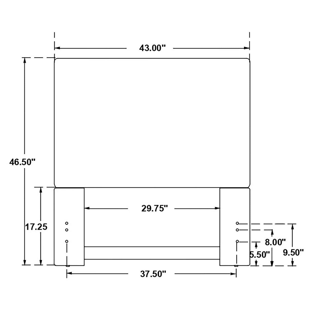 Twin Headboard - Izzy Upholstered Headboard Sand