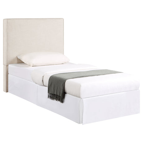 Twin Headboard - Kosmo Rectangular Upholstered Headboard Sand