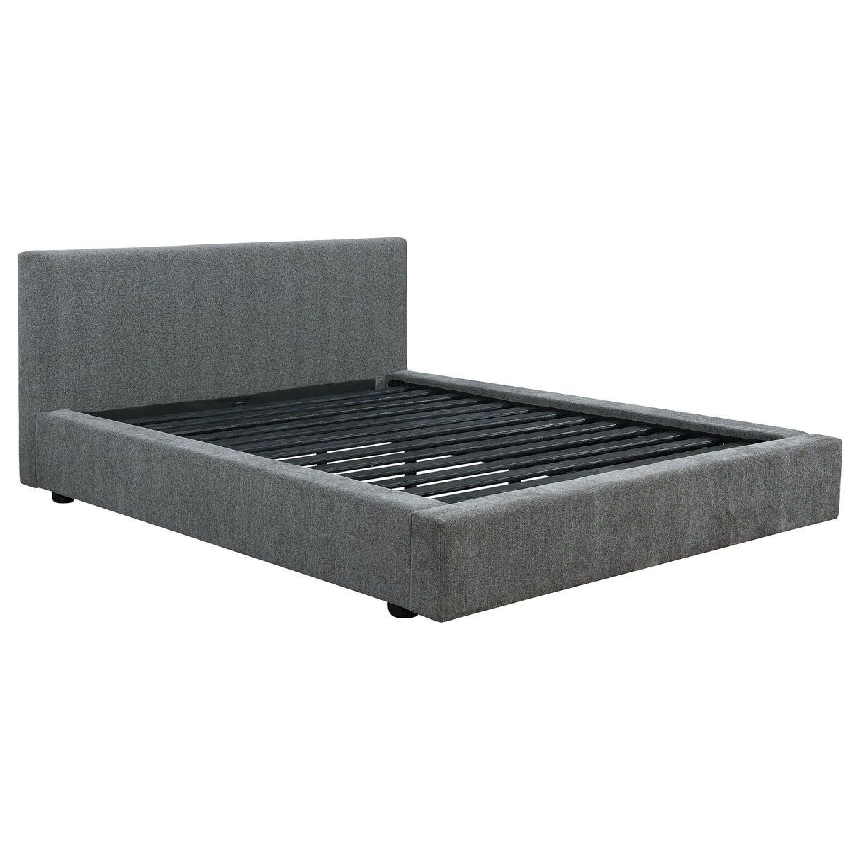 Full Bed - Gregory Upholstered Full Panel Bed Graphite