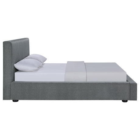 Full Bed - Gregory Upholstered Full Panel Bed Graphite