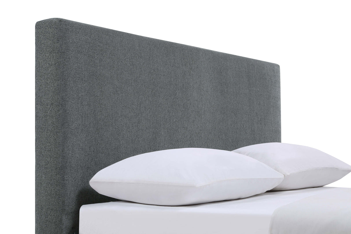 Full Bed - Gregory Upholstered Full Panel Bed Graphite