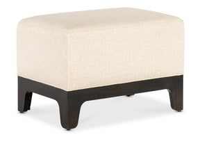 Archives Ottoman - Beige / Black by Hooker Furniture - View 1