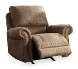 Ashley Earth Larkinhurst Rocker Recliner - Faux Leather - 3190125 - Home Elegance USA - 2