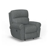 Langston Traditional Fabric Power Rocking Recliner | Flexsteel