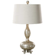 Vercana Table Lamp (Set of 2) - Silver / White by Uttermost - View 1