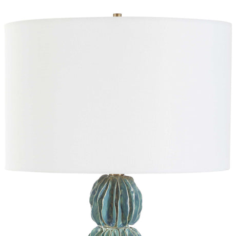 Bonaire Table Lamp - Blue by Uttermost - View 4