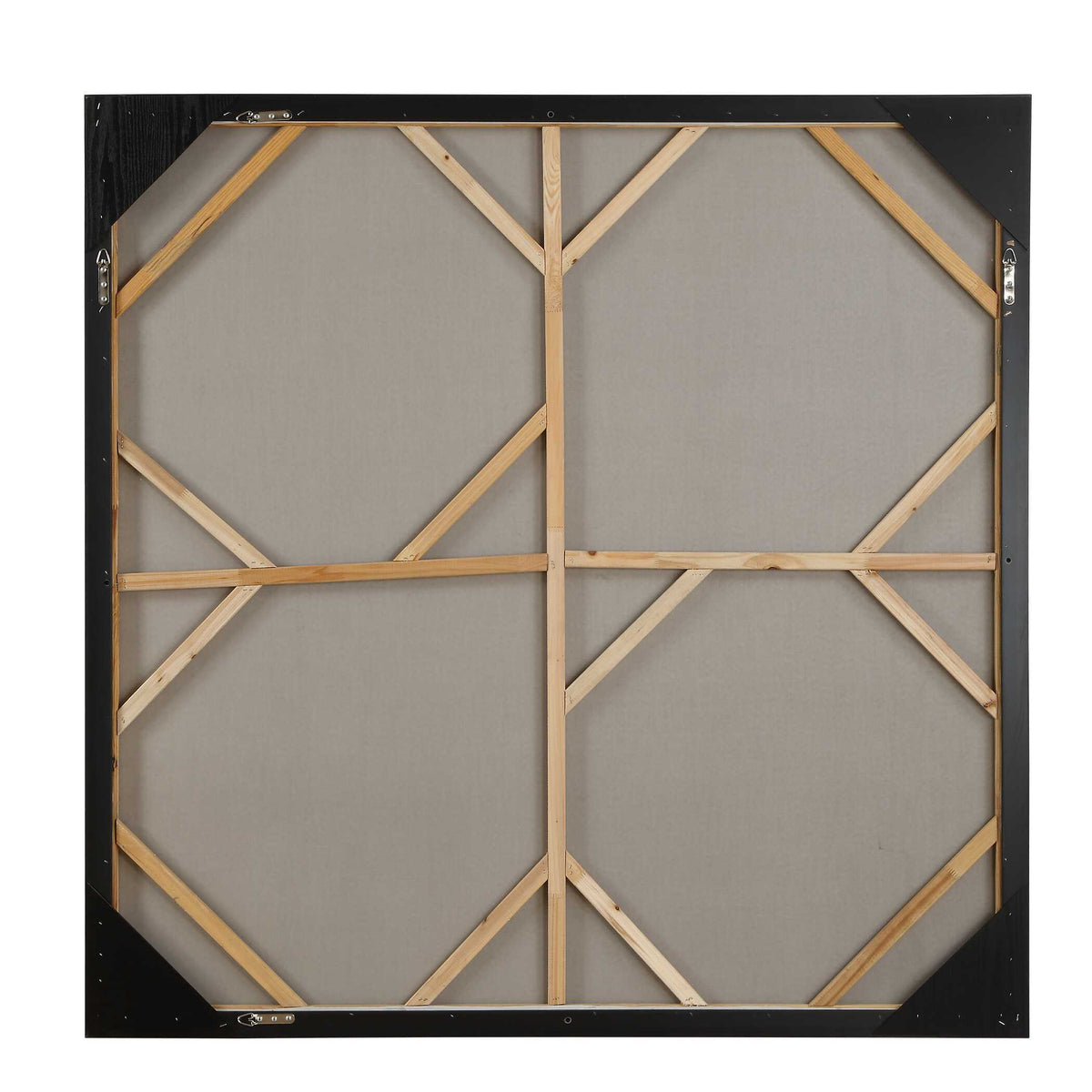 Contort Hand Painted Abstract Art - Gray by Uttermost - View 7