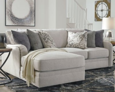 Ashley Chalk Dellara 32101S1 2 - Piece Sectional with Chaise - Chenille - 32101S1 - Home Elegance USA - 1