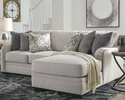 Ashley Chalk Dellara 32101S2 2 - Piece Sectional with Chaise - Chenille - 32101S2 - Home Elegance USA - 1