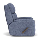 Rio Transitional Fabric Swivel Gliding Recliner | Flexsteel